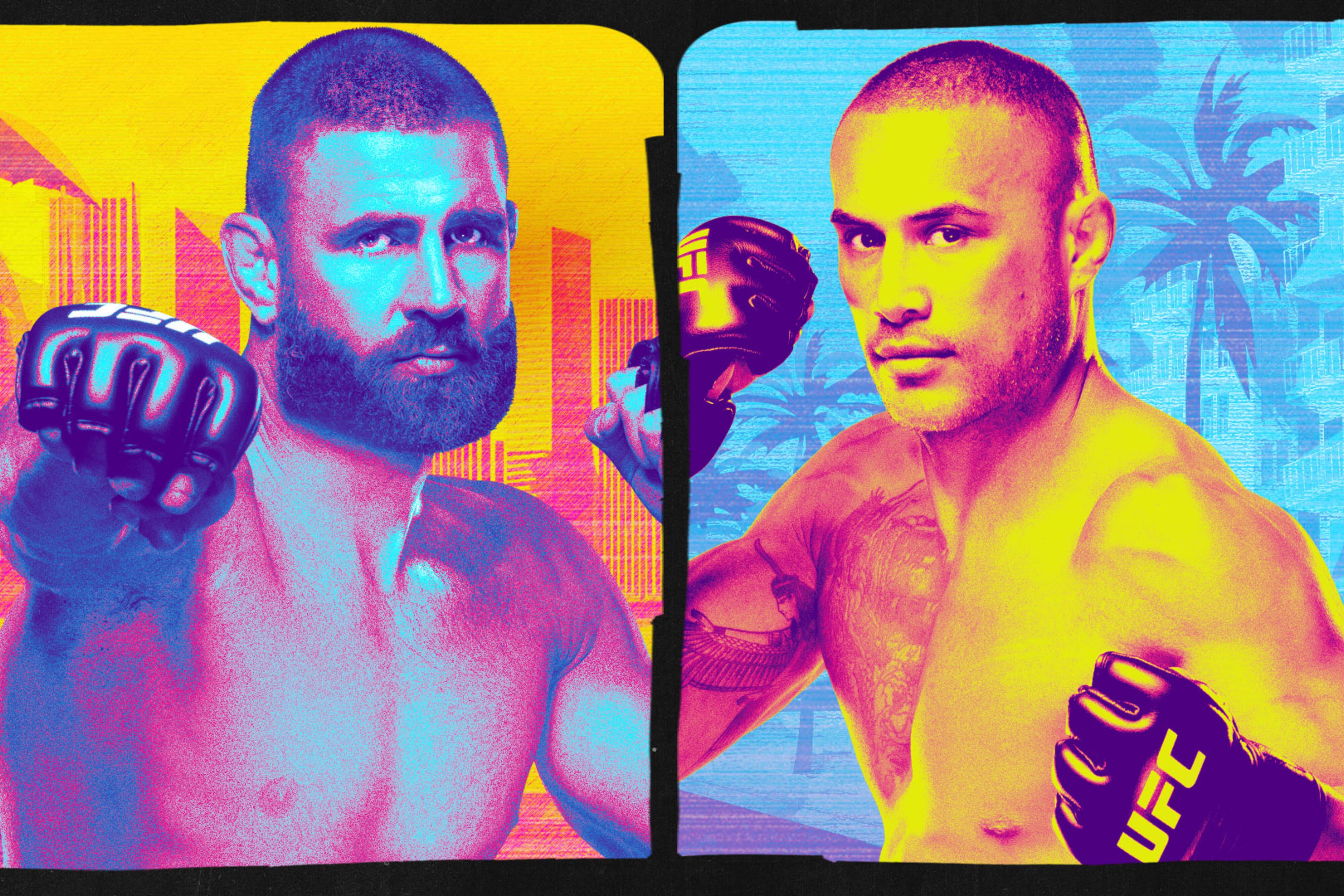 UFC 327: Prochazka vs. Ulberg poster