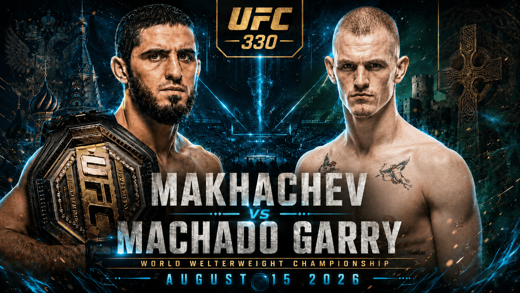 UFC 330: Makhachev vs Machado Garry poster