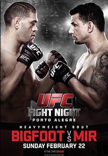 UFC Fight Night: Bigfoot vs. Mir