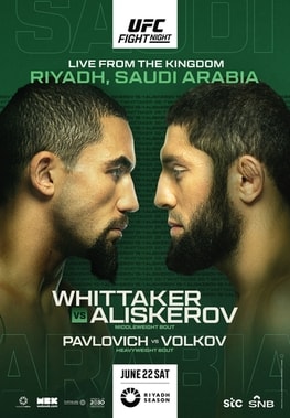 UFC Fight Night: Whittaker vs. Aliskerov poster