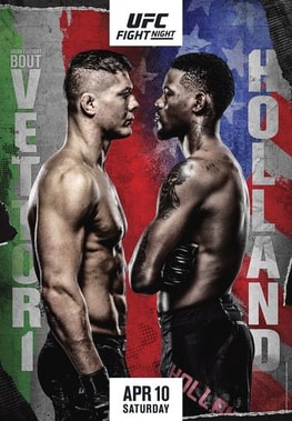 UFC Fight Night: Vettori vs. Holland poster