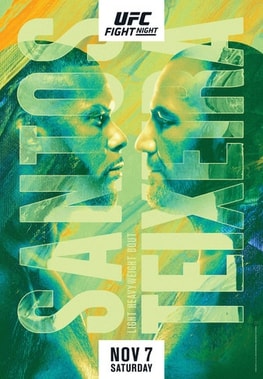 UFC Fight Night: Santos vs. Teixeira poster