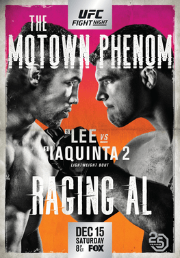 UFC Fight Night: Lee vs. Iaquinta poster
