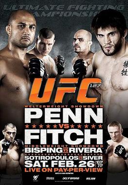 UFC 127: Penn vs. Fitch poster