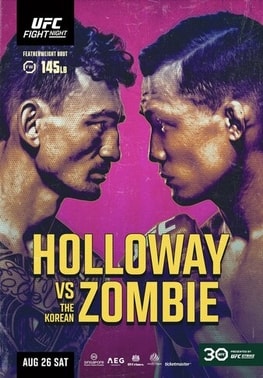 UFC Fight Night: Holloway vs. The Korean Zombie poster