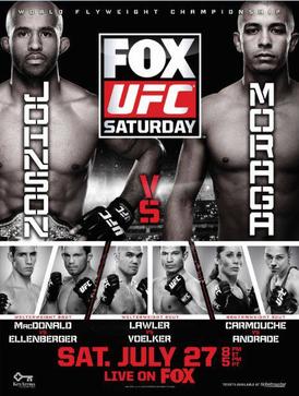UFC on FOX: Johnson vs. Moraga poster