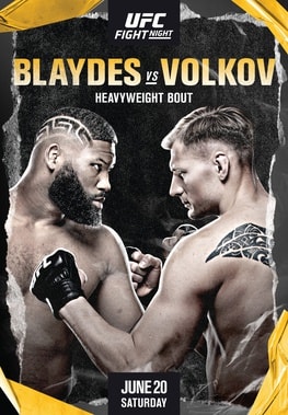 UFC Fight Night: Blaydes vs. Volkov poster