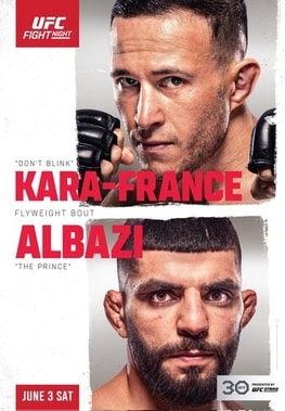 UFC Fight Night: Kara-France vs. Albazi poster