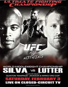 UFC 67: All or Nothing poster