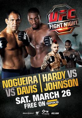 UFC Fight Night: Nogueira vs. Davis poster