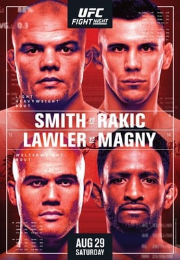 UFC Fight Night: Smith vs. Rakic poster