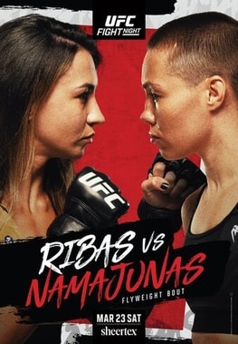 UFC Fight Night: Ribas vs. Namajunas poster