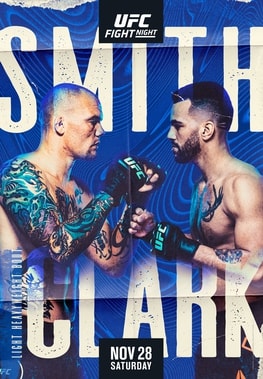UFC Fight Night: Smith vs. Clark poster