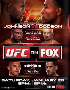 UFC on FOX: Johnson vs. Dodson poster