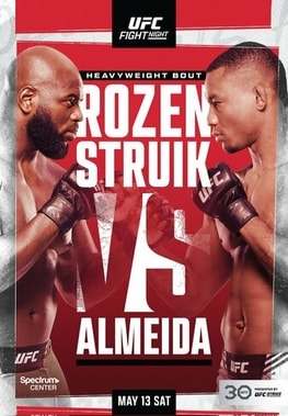 UFC Fight Night: Rozenstruik vs. Almeida poster