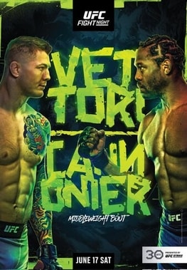 UFC Fight Night: Vettori vs. Cannonier poster