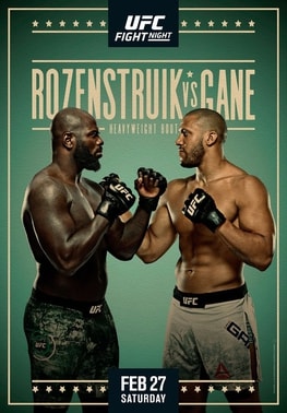 UFC Fight Night: Rozenstruik vs. Gane poster