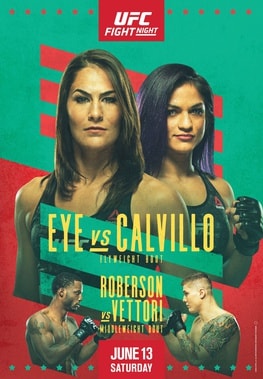UFC Fight Night: Eye vs. Calvillo poster