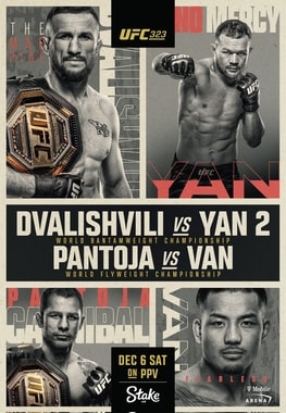 UFC 323: Dvalishvili vs. Yan 2 poster