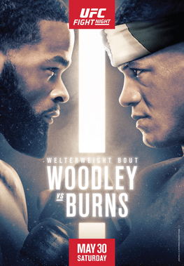 UFC Fight Night: Woodley vs. Burns poster
