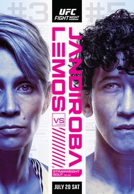 UFC Fight Night: Lemos vs. Jandiroba poster
