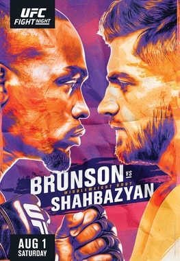 UFC Fight Night: Brunson vs. Shahbazyan poster