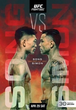 UFC Fight Night: Song vs. Simon poster