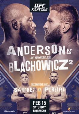 UFC Fight Night: Anderson vs. Blachowicz poster