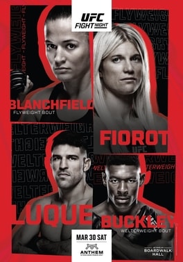 UFC Fight Night: Blanchfield vs. Fiorot poster