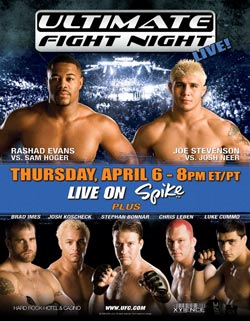 UFC Fight Night 4 poster