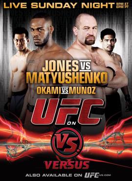UFC Live: Jones vs. Matyushenko poster