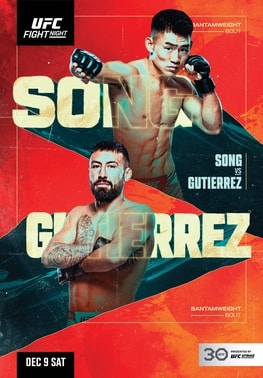 UFC Fight Night: Song vs. Gutierrez poster