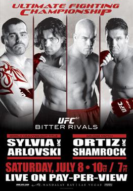 UFC 61: Bitter Rivals poster