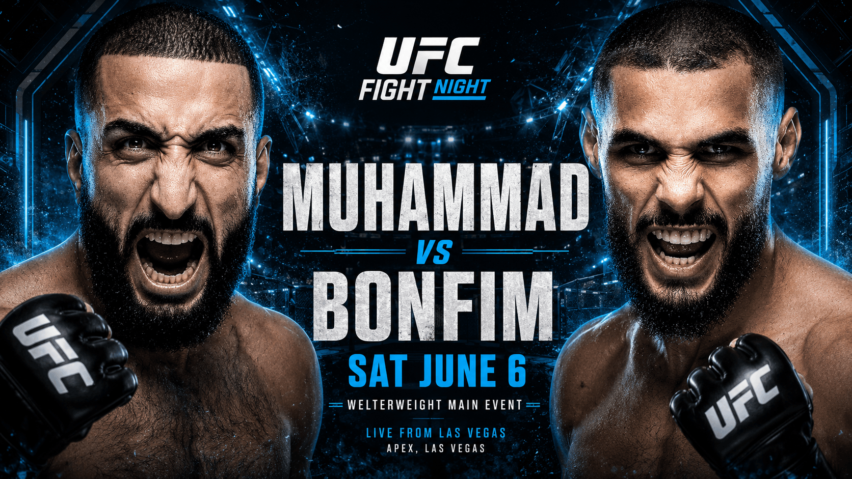 UFC Fight Night: Muhammad vs. Bonfim poster