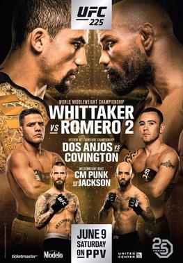 UFC 225: Whittaker vs. Romero 2 poster