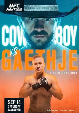 UFC Fight Night: Cowboy vs. Gaethje poster