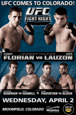 UFC Fight Night: Florian vs. Lauzon poster