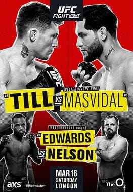 UFC Fight Night: Till vs. Masvidal poster