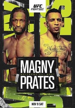 UFC Fight Night: Magny vs. Prates poster