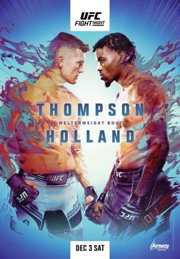 UFC Fight Night: Thompson vs. Holland poster