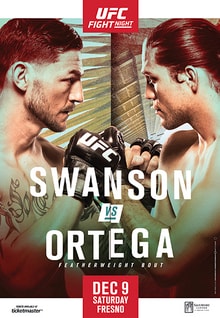 UFC Fight Night: Swanson vs. Ortega poster