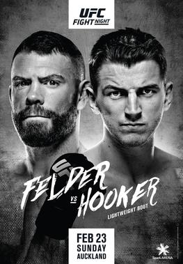 UFC Fight Night: Felder vs. Hooker poster