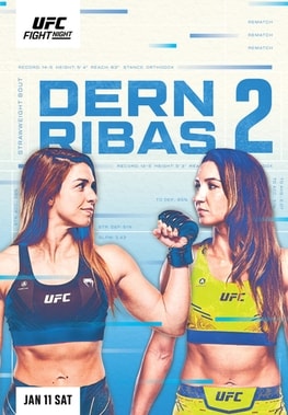 UFC Fight Night: Dern vs. Ribas 2 poster