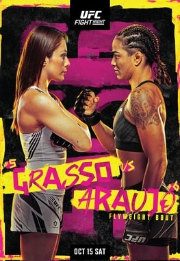 UFC Fight Night: Grasso vs. Araujo poster