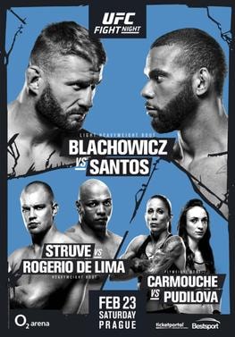 UFC Fight Night: Blachowicz vs. Santos poster