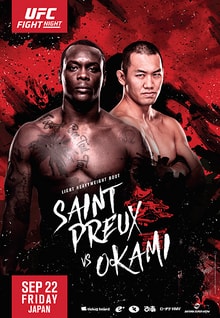 UFC Fight Night: Saint Preux vs. Okami poster
