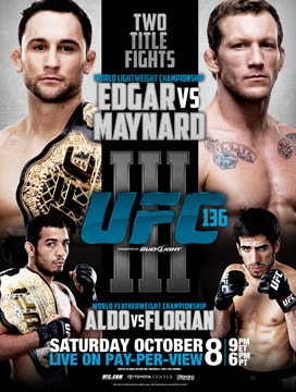 UFC 136: Edgar vs. Maynard 3