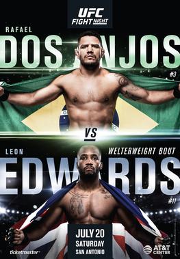 UFC Fight Night: Dos Anjos vs. Edwards poster