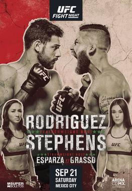 UFC Fight Night: Rodriguez vs. Stephens poster
