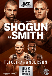 UFC Fight Night: Shogun vs. Smith poster